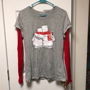 Coca Cola layered long sleeve tee